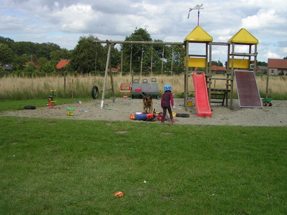 rijden in de zandbak
